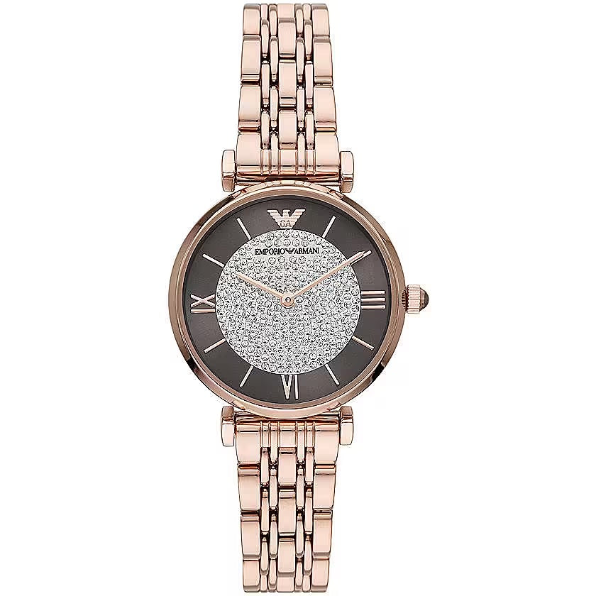 Elegante orologio da donna color oro rosa