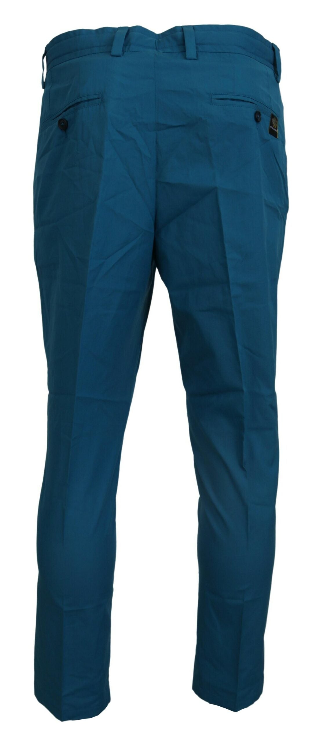 Lässige blaue Chinohose