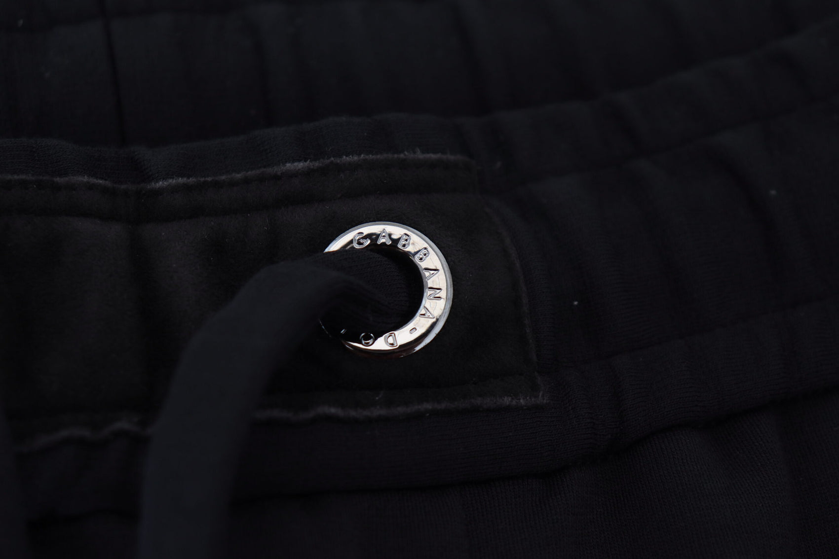 Elegante schwarze Jogginghose aus Wollmischung