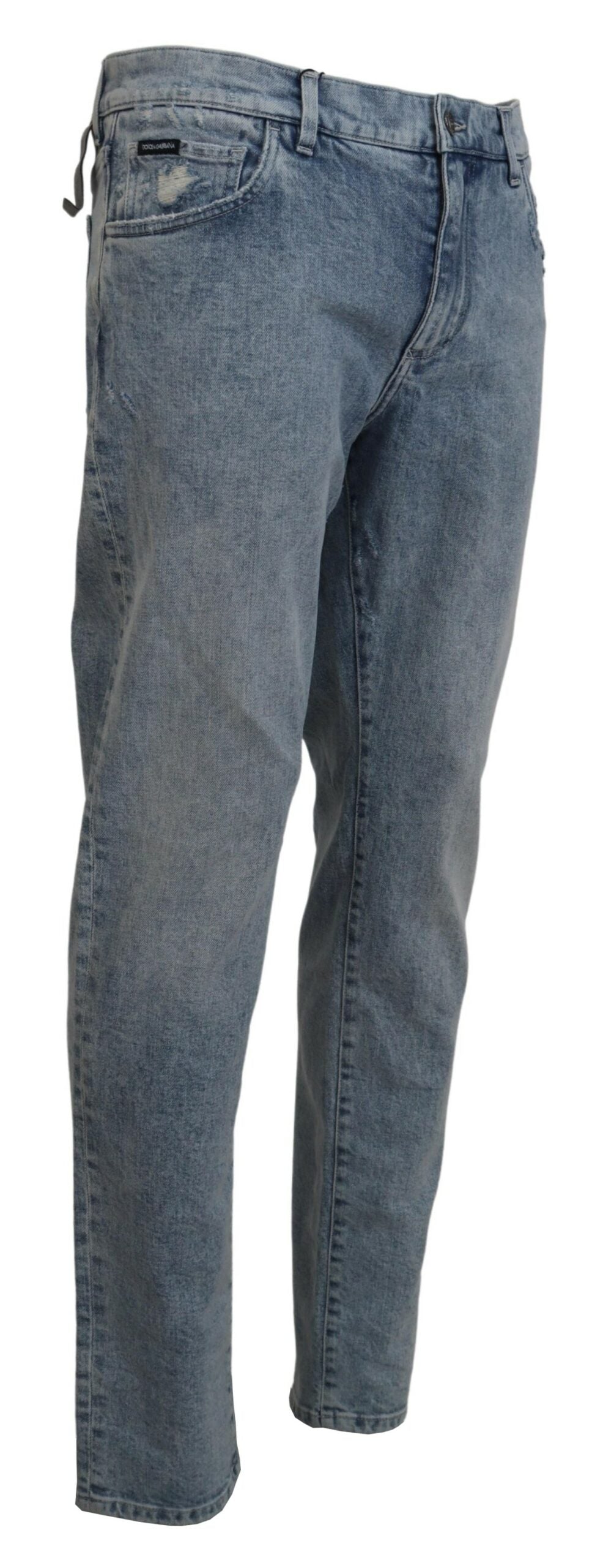 Elegante Slim-Fit Hellblaue Jeanshose