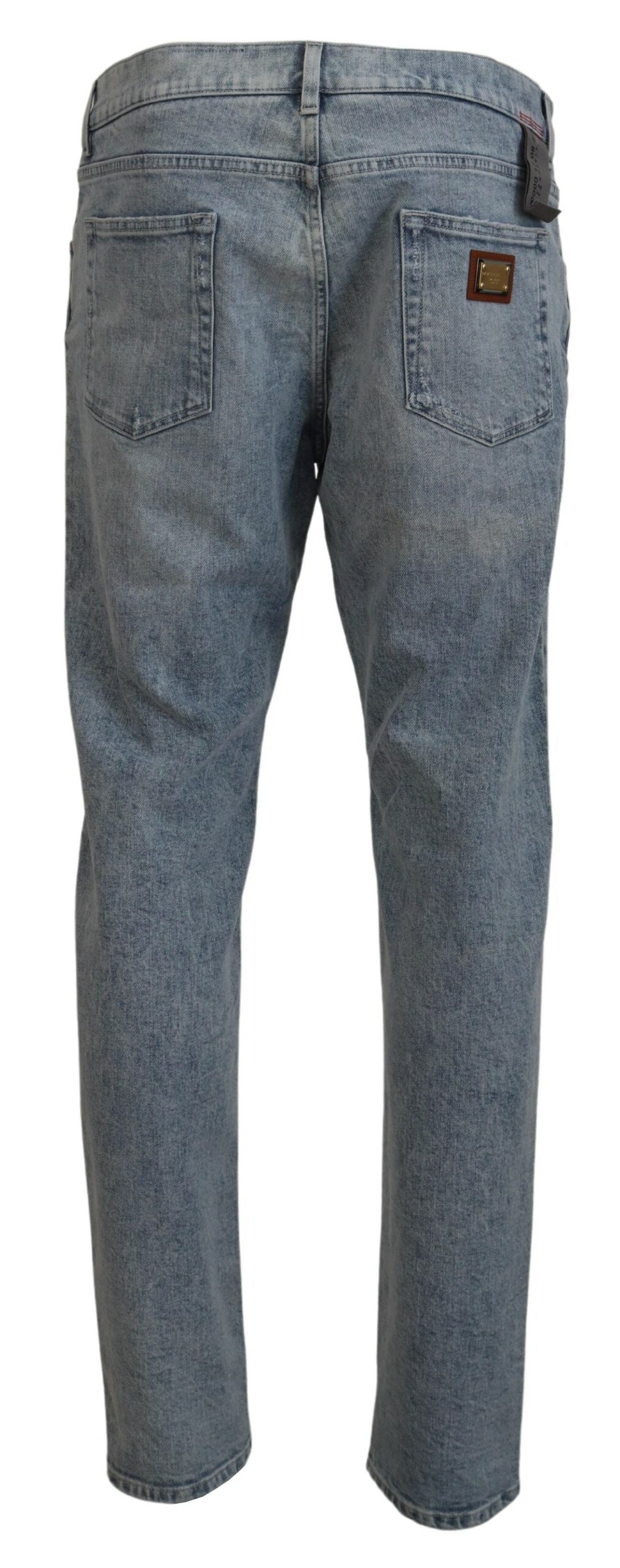 Elegante Slim-Fit Hellblaue Jeanshose