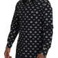 Elegantes Slim Fit-Hemd mit Kronen-Print