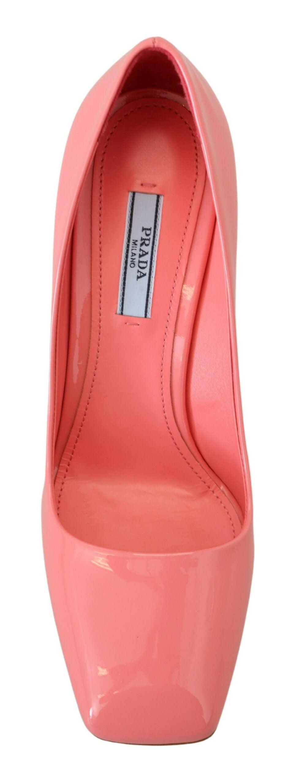 Eleganti tacchi rosa con punta quadrata