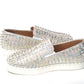 White Ab/Clear Ab Roller Boat Woman Flat Sneaker