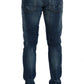 Jeans slim fit blu lavaggio chic