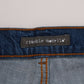 Jeans slim fit blu lavaggio chic