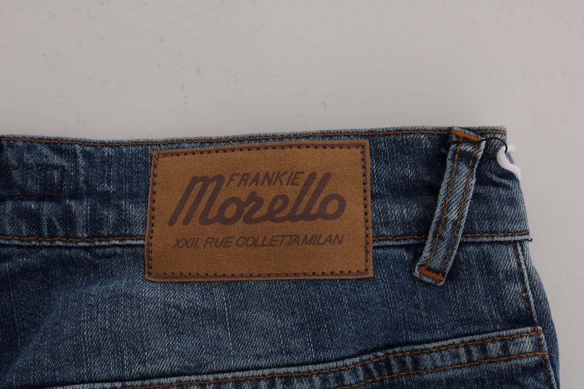 Svelte Italian Denim – Slim Fit Blue Jeans