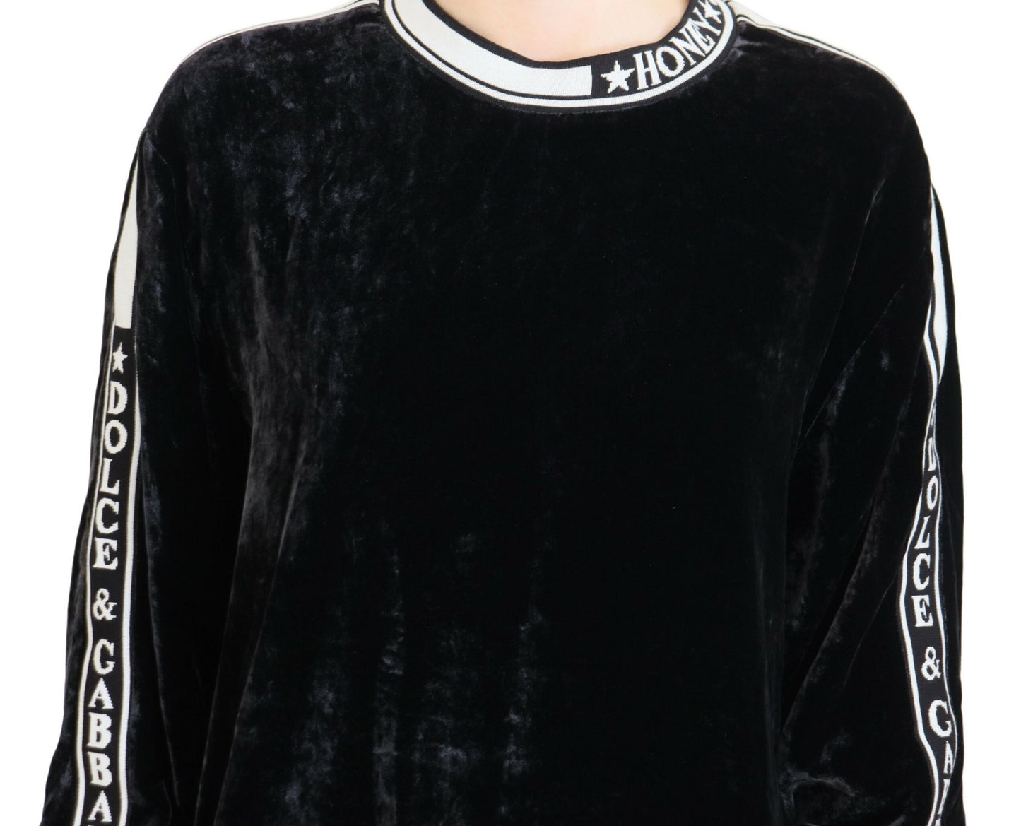 Elegante maglione in velluto misto seta