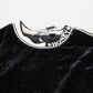 Elegante maglione in velluto misto seta