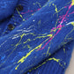 Elegante cardigan in mohair multicolore Splash