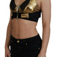 Elegantes Crop Top mit Frontreißverschluss