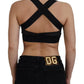 Elegantes Crop Top mit Frontreißverschluss