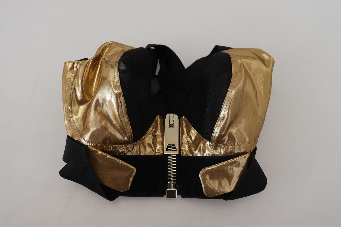 Elegantes Crop Top mit Frontreißverschluss