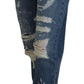 Eleganti jeans skinny a vita alta