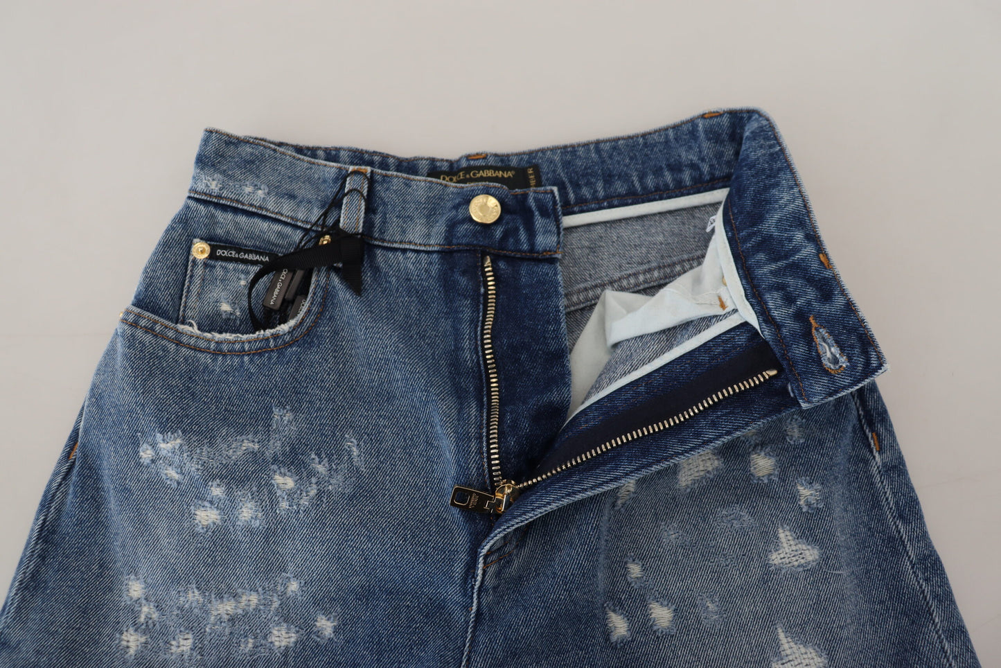 Eleganti jeans skinny a vita alta