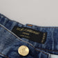 Eleganti jeans skinny a vita alta