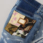 Eleganti jeans skinny a vita alta