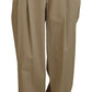 Pantaloni eleganti affusolati a vita alta