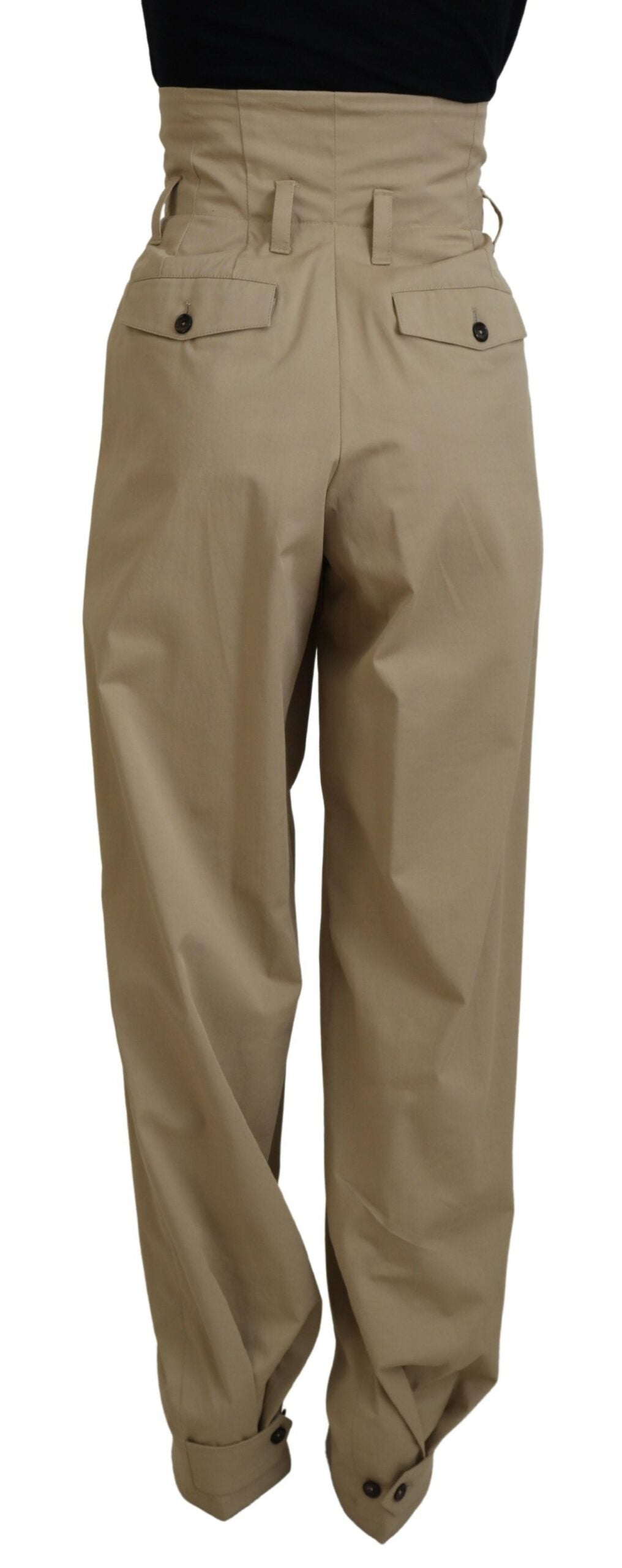 Elegante High Waist Tapered Hose
