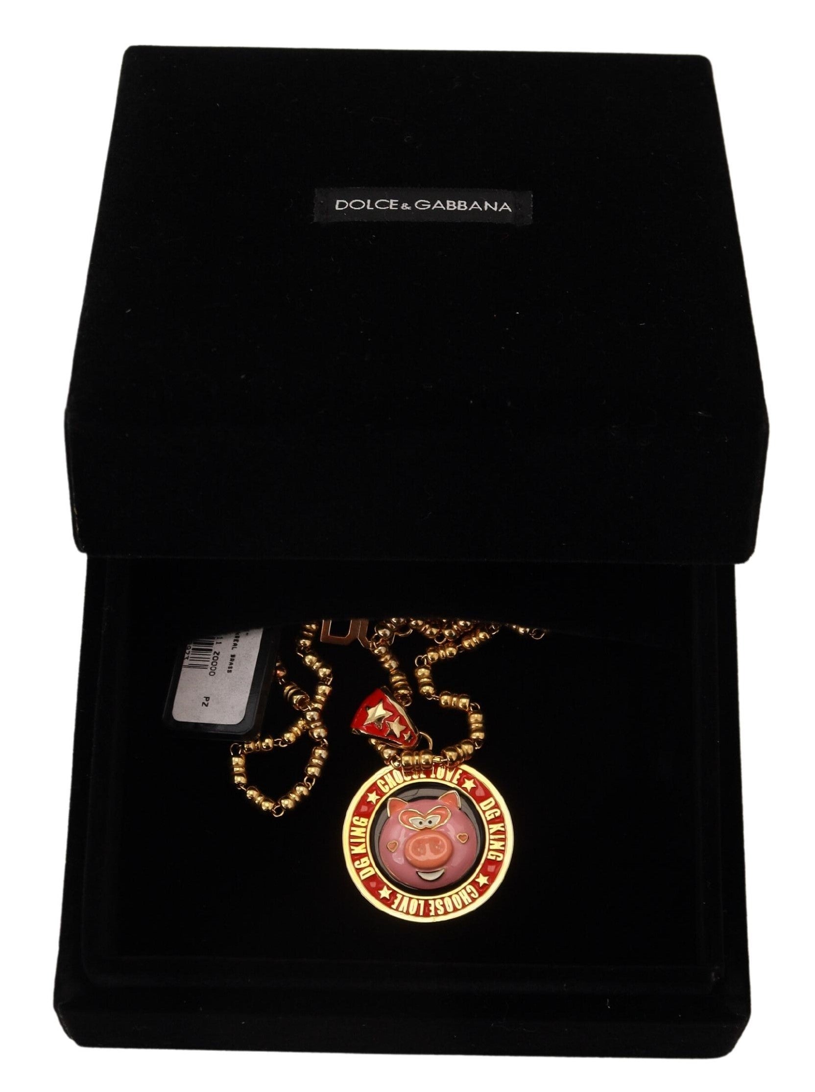 Elegante collana con ciondolo in oro