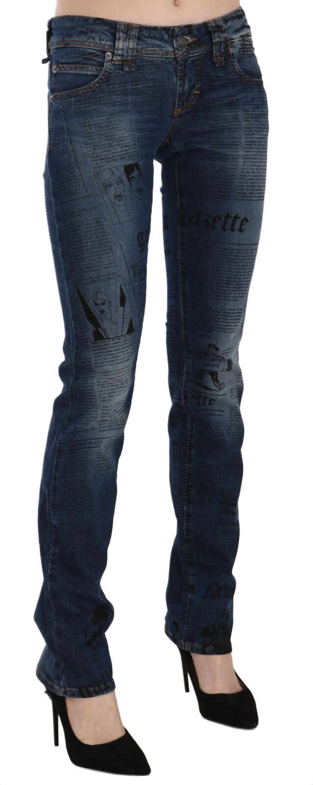 Schicker blauer Gazette Skinny Denim