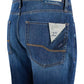 Jeans da uomo in cotone blu