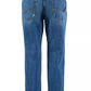 Jeans da uomo in cotone blu