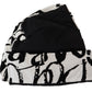 Elegant Monochrome Knit Beanie Hat