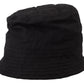 Elegant Black Bucket Cap