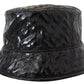 Elegant Black Bucket Cap