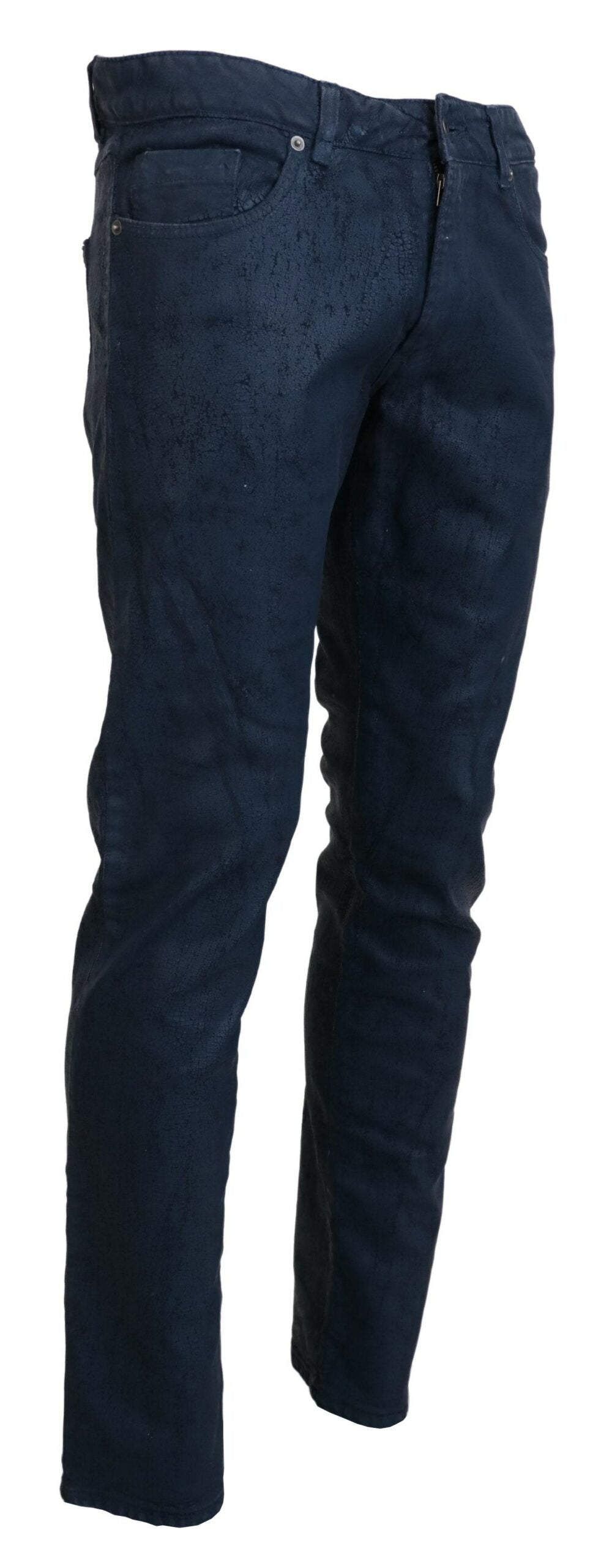 Schicke Tapered Blue Denim Jeans
