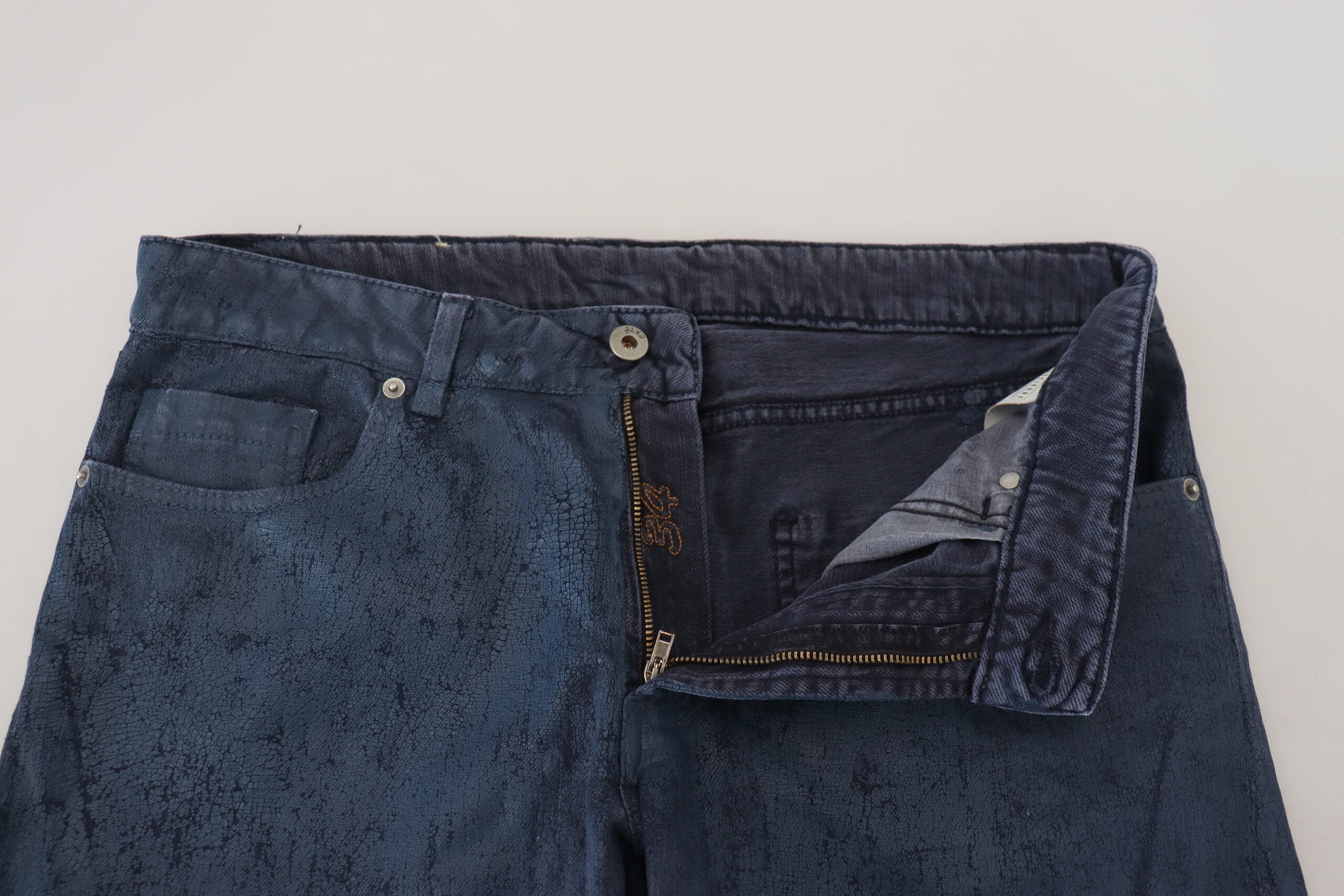 Schicke Tapered Blue Denim Jeans