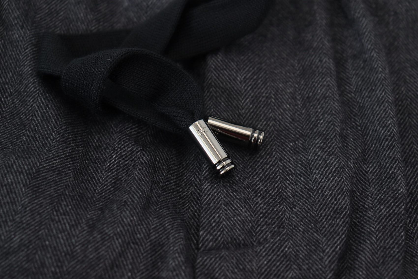 Elegante graue Baumwoll-Jogginghose für Herren