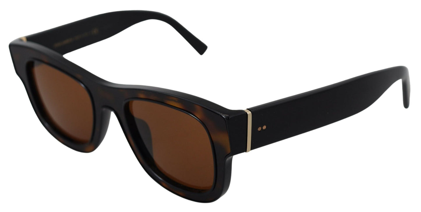 Schicke braune Acetat-Sonnenbrille