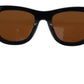 Schicke braune Acetat-Sonnenbrille