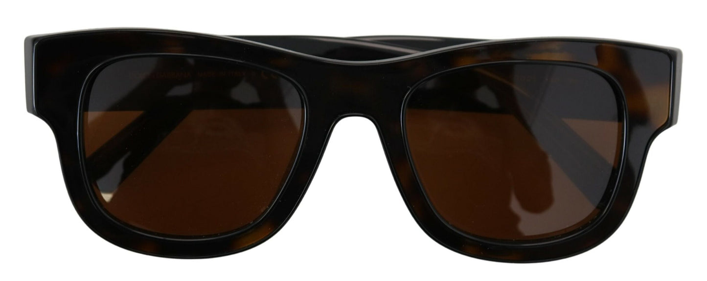 Schicke braune Acetat-Sonnenbrille