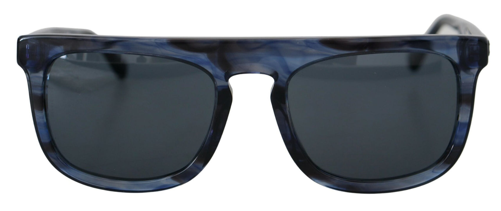 Eleganti occhiali da sole in acetato blu