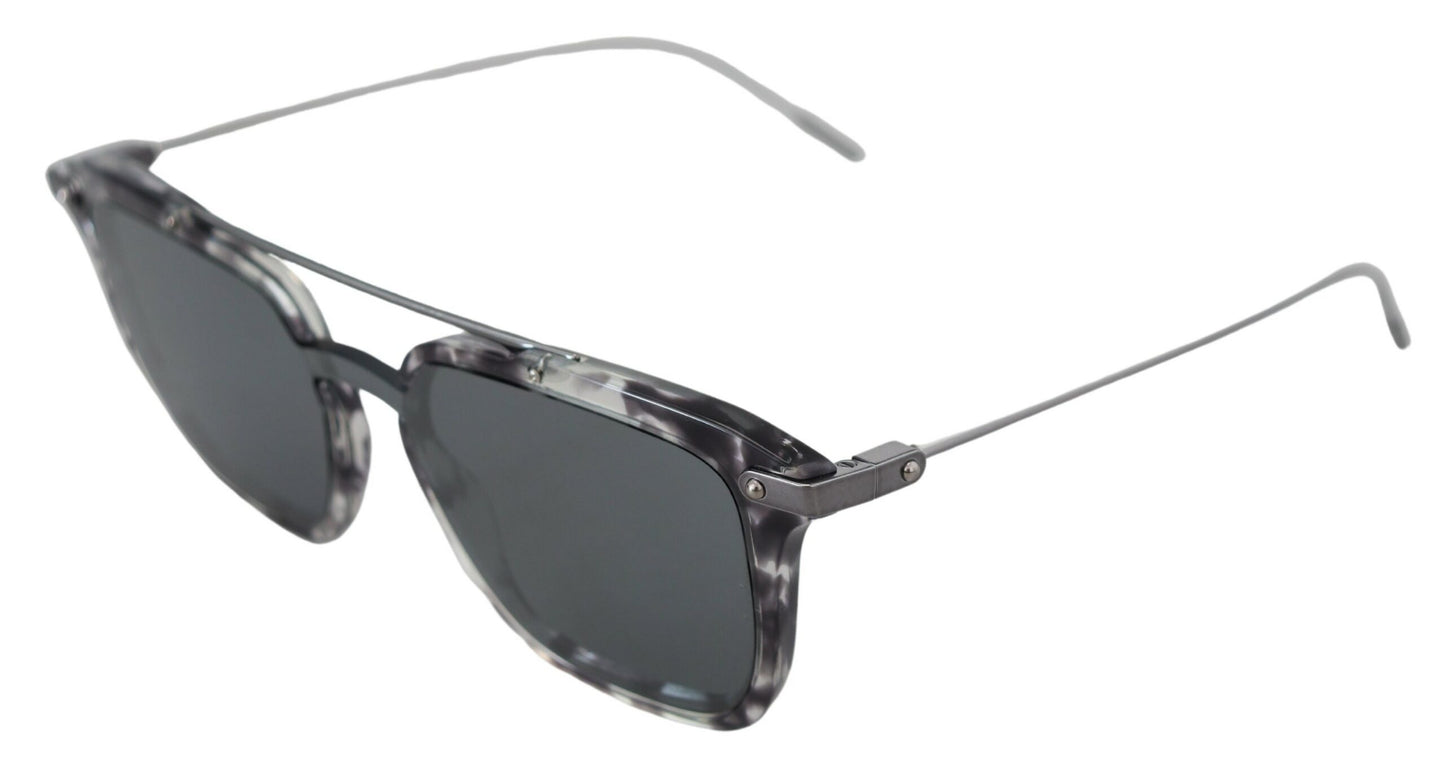 Atemberaubende graue Acetat-Sonnenbrille