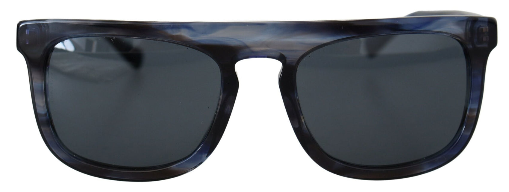 Elegante blaue Acetat-Sonnenbrille für Damen