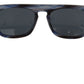 Elegante blaue Acetat-Sonnenbrille für Damen