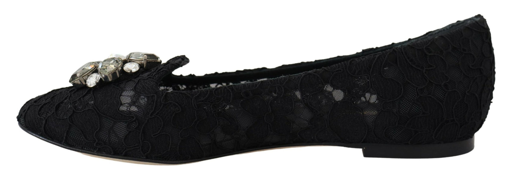 Elegante flache Vally-Schuhe mit floraler Spitze
