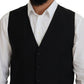 Elegant Single Breasted Formal Vest