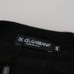 Eleganter schwarzer Kaschmirpullover