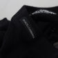 Eleganter schwarzer Kaschmirpullover