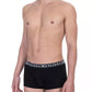 Black Cotton Men Trunk Pack