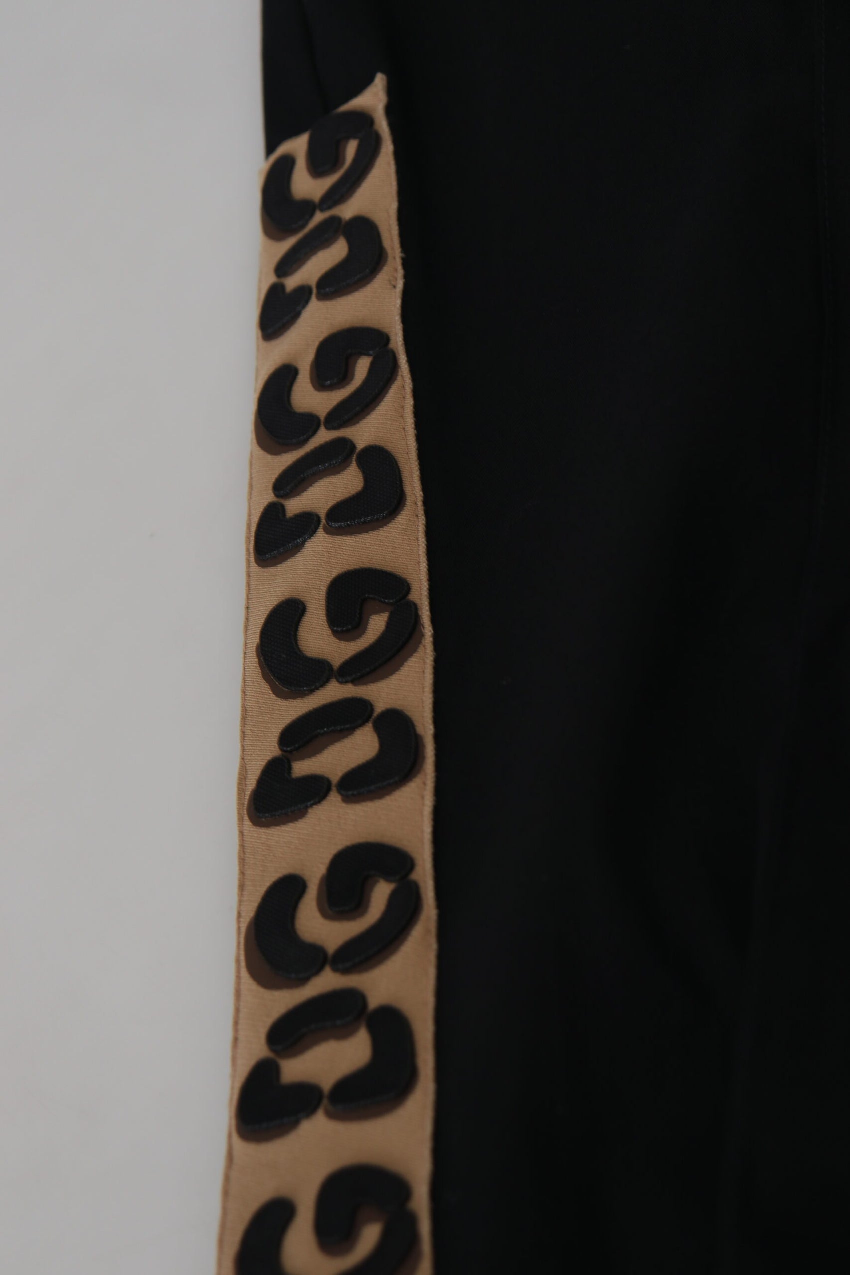 Elegante Cropped-Hose mit Leopardenmuster
