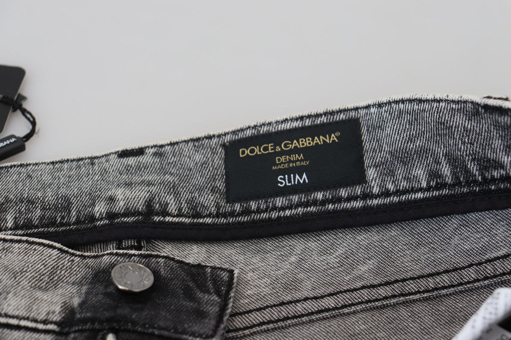 Elegante graue Skinny Jeans