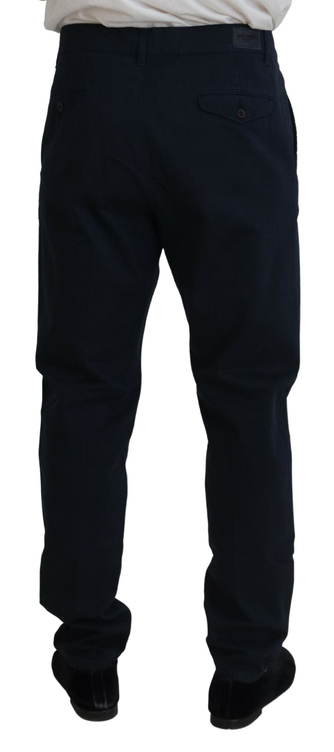 Elegante Dress Chinos in Blau