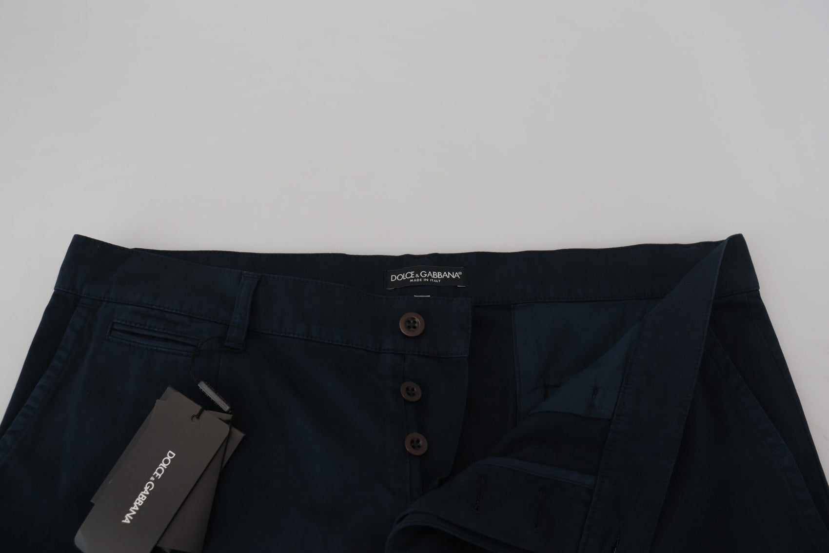 Elegante Dress Chinos in Blau
