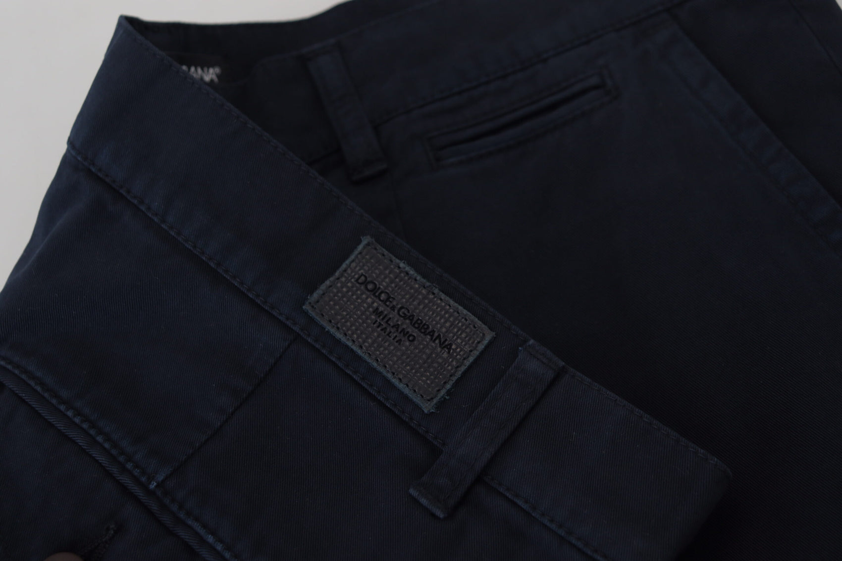 Elegante Dress Chinos in Blau
